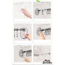 Porte serviette d’angle