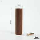 Porte serviette de bain en bois