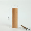 Porte serviette de bain en bois