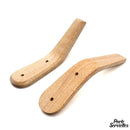 Porte serviette de toilette en bois