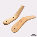 Porte serviette de toilette en bois