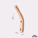 Porte serviette de toilette en bois