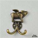 Porte serviette de toilette original