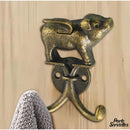 Porte serviette de toilette original