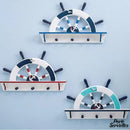 Porte serviette déco marine