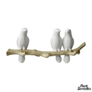 Porte serviette decoratif oiseau