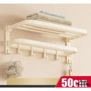 Porte serviette design crème