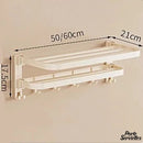 Porte serviette design crème