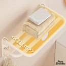 Porte serviette design crème