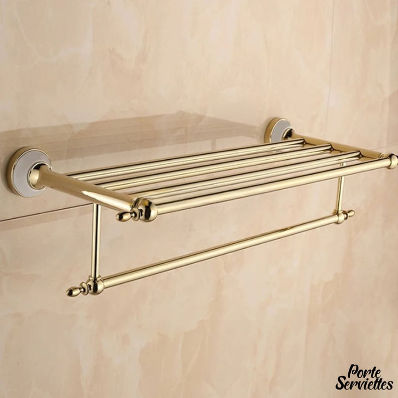 Porte serviette design pour salle de bain