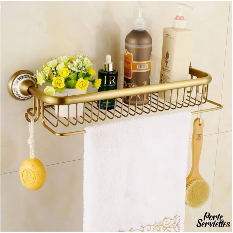 Porte serviette design salle de bain