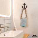 Porte serviette en corde