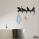 Porte serviette en fer forgé