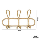 Porte serviette en rotin