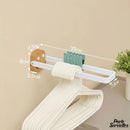 Porte serviette escamotable