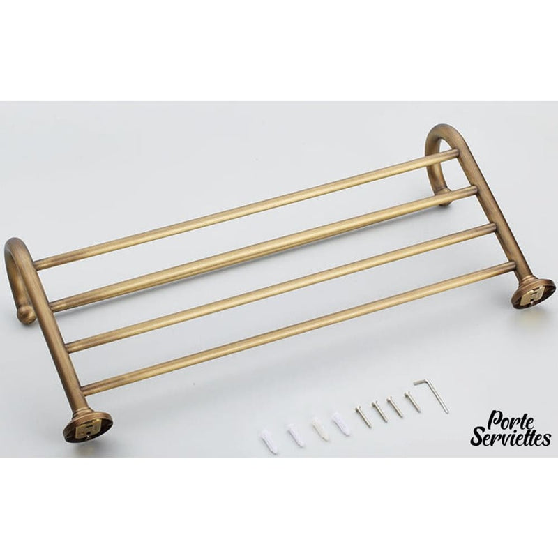 Porte serviette etagere salle de bain