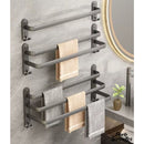 Porte serviette gris anthracite