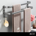 Porte serviette gris anthracite