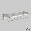 Porte serviette inox brossé