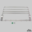 Porte serviette inox brossé