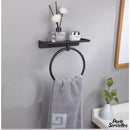 Porte serviette inox