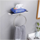 Porte serviette inox