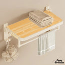 Porte serviette ivoire