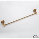 Porte-serviette laiton brossé