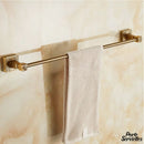 Porte-serviette laiton brossé