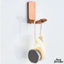 Porte serviette laiton chromé