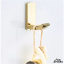 Porte serviette laiton chromé