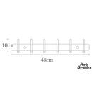 Porte serviette laiton dore