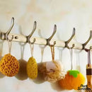 Porte serviette laiton dore