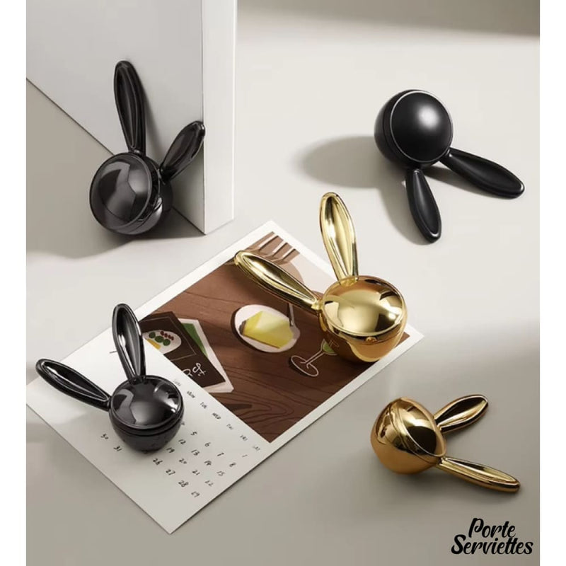 Porte serviette lapin