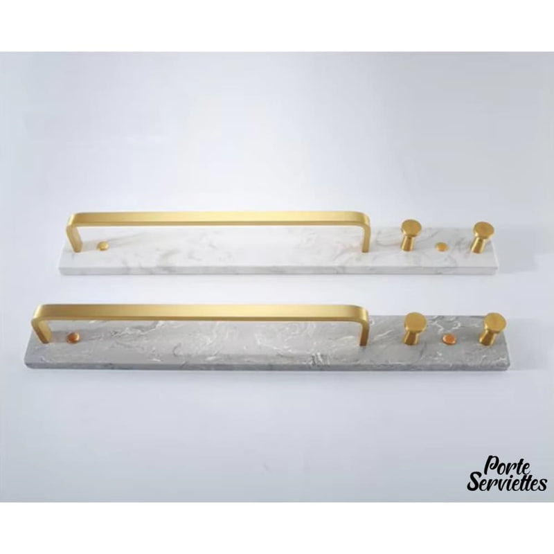 Porte serviette marbre