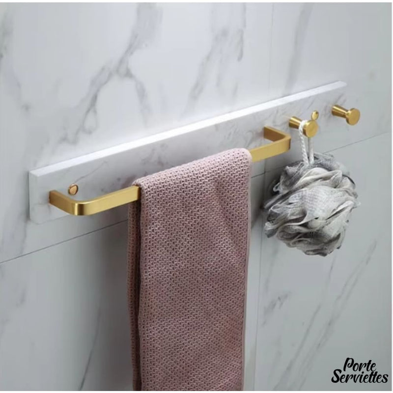 Porte serviette marbre