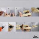 Porte serviette mural 30 cm