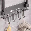 Porte serviette mural a coller