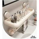 Porte serviette mural avec tablette