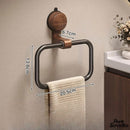 Porte serviette mural avec ventouse