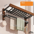 Porte serviette mural design en bois