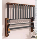 Porte serviette mural design en bois