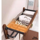 Porte serviette mural design en bois