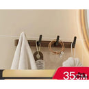 porte serviette mural en bois