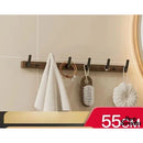 porte serviette mural en bois