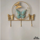 Porte serviette mural fer forgé