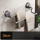 Porte serviette mural fixation ventouse