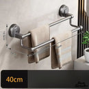 Porte serviette mural fixation ventouse