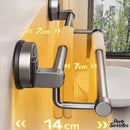 Porte serviette mural fixation ventouse