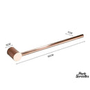 Porte serviette mural laiton